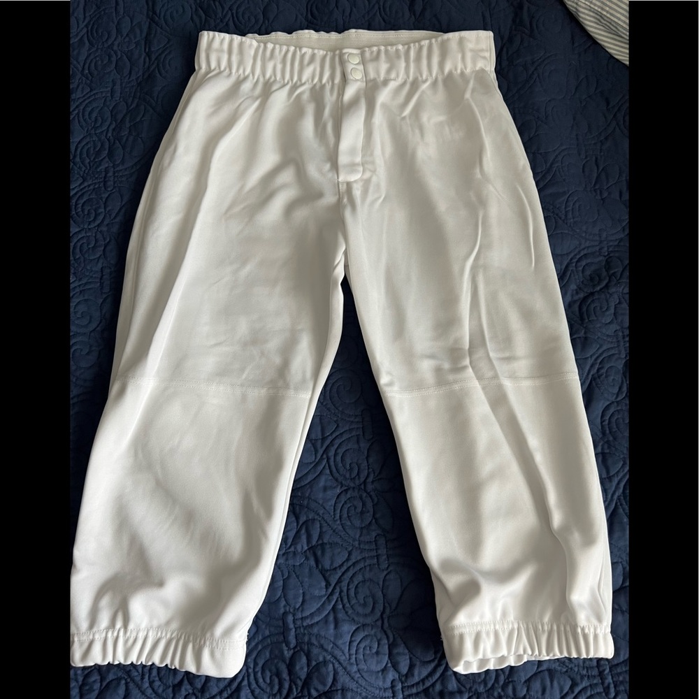 NEW Ladies XL Augusta baseball/softball pants WHITE